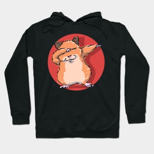 Funny Dabbing Dancing Hamster Pet Hoodie